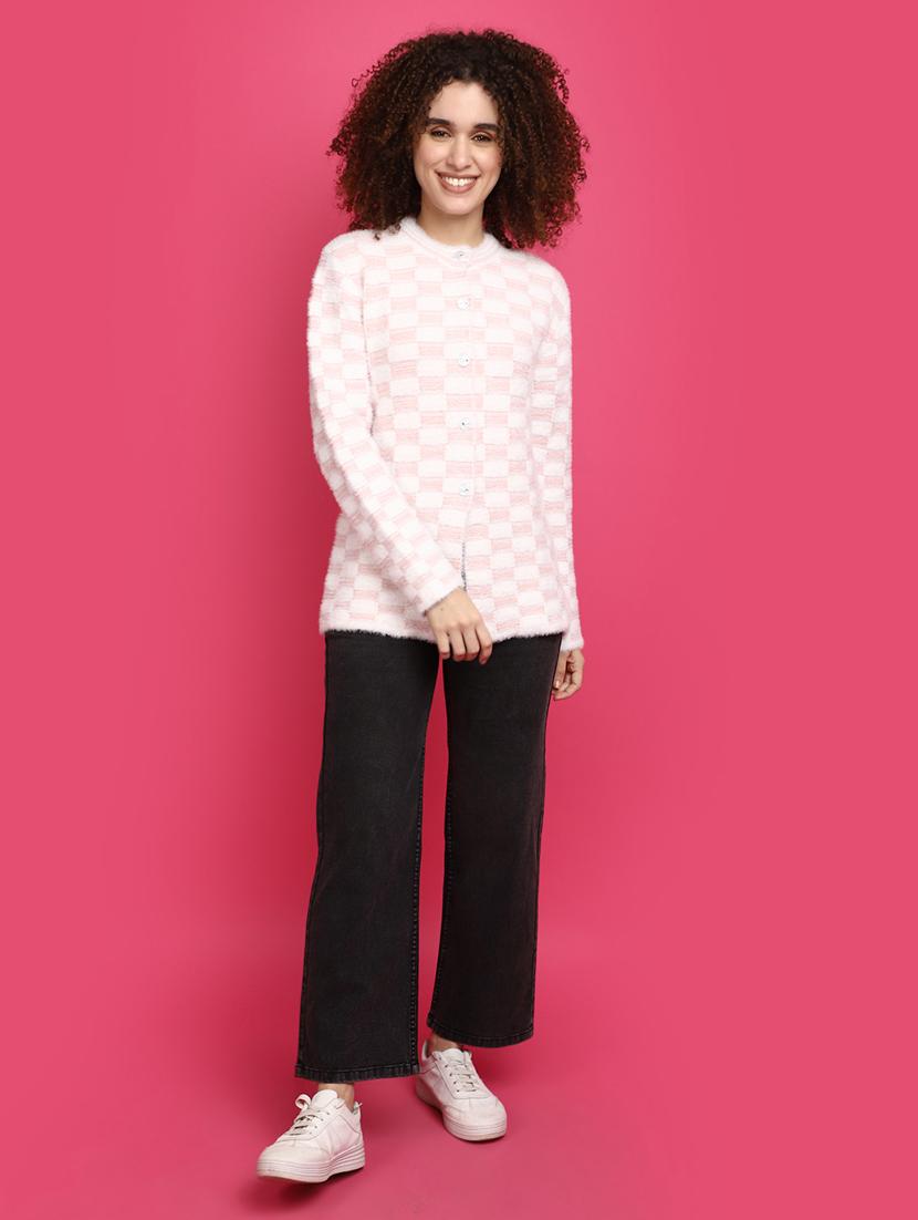 women white long sleeves cardigans - 20676787 - Standard Image - 4