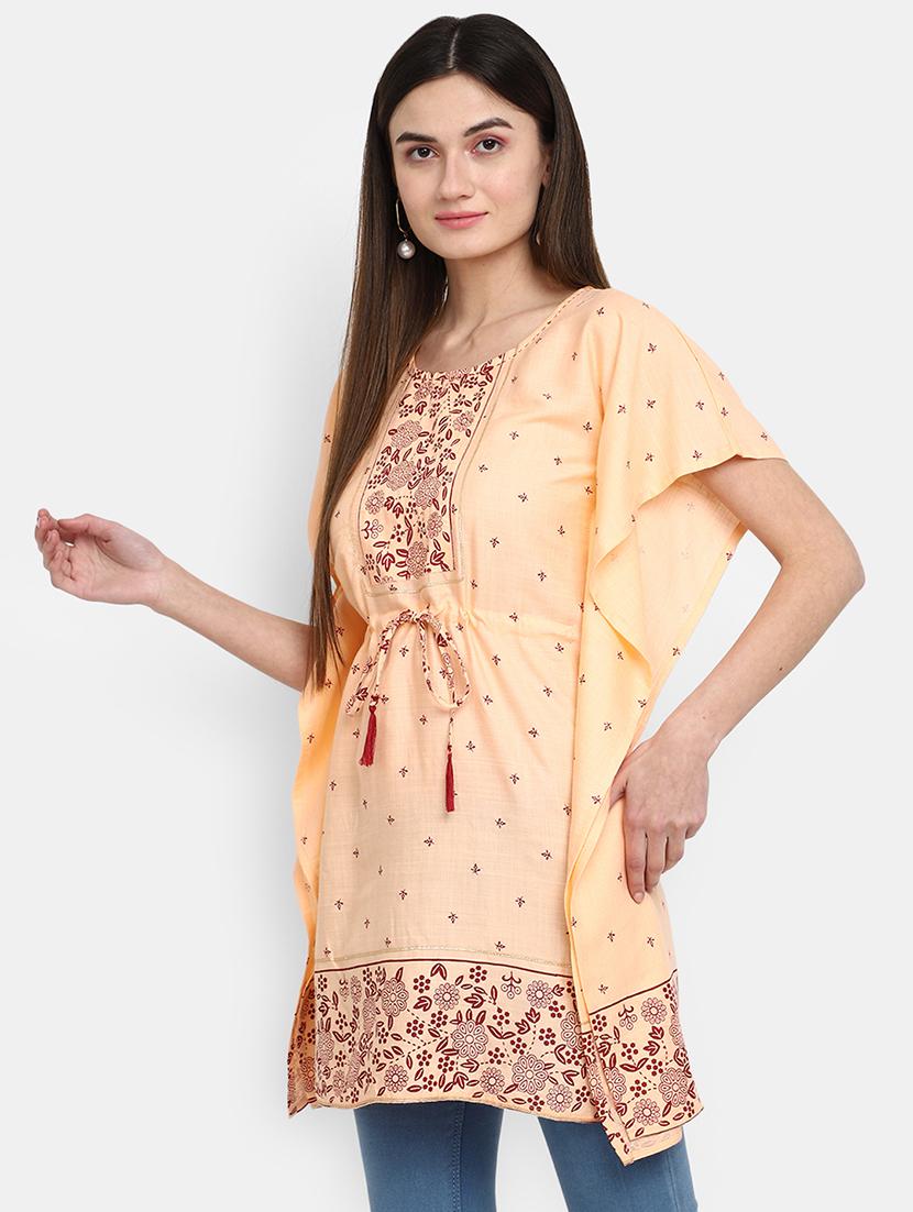 pink rayon regular top - 20681696 -  Standard Image - 1