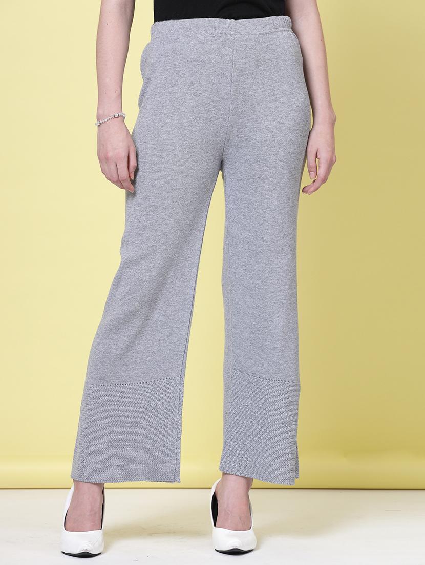 women pack of 2 multicolored solid palazzos - 20683184 - Standard Image - 1