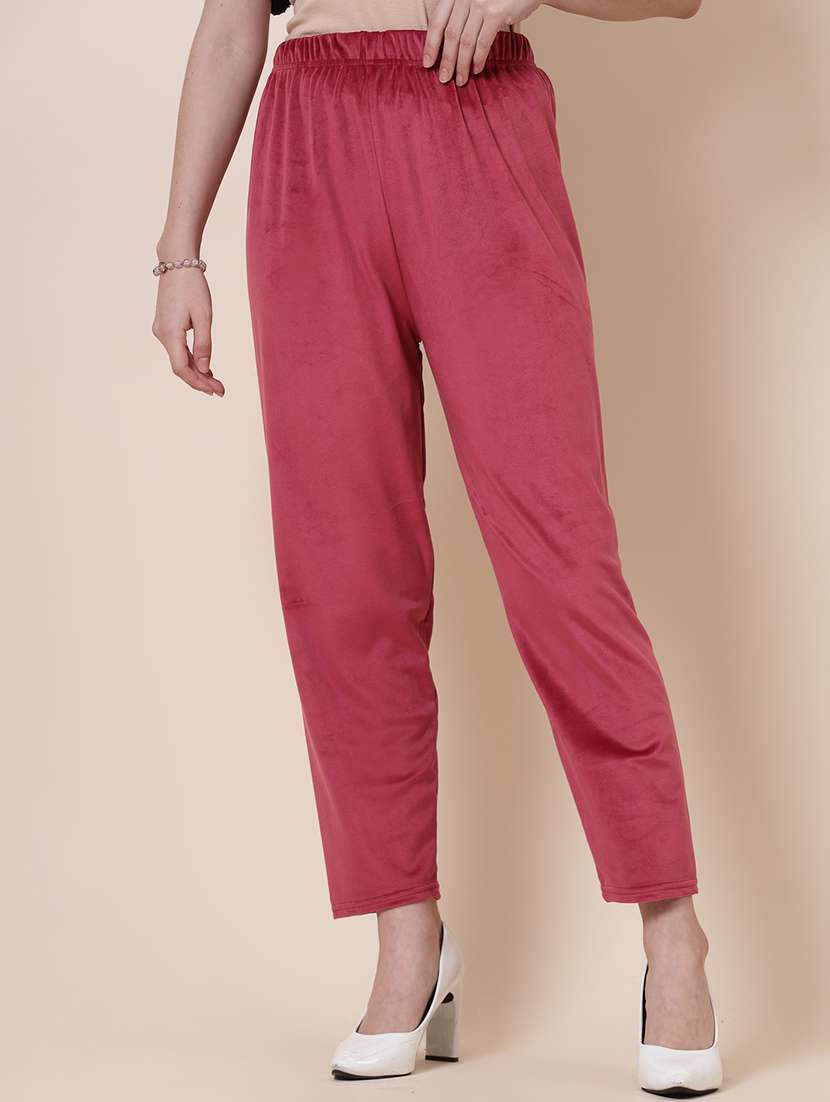 women set of 2 multicolored full length palazzos - 20683198 - Standard Image - 1