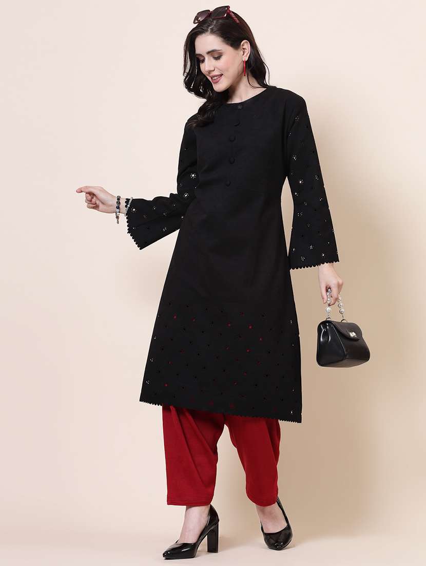 pack of 2 multi colored winter bottom wear - 20683262 -  Standard Image - 4