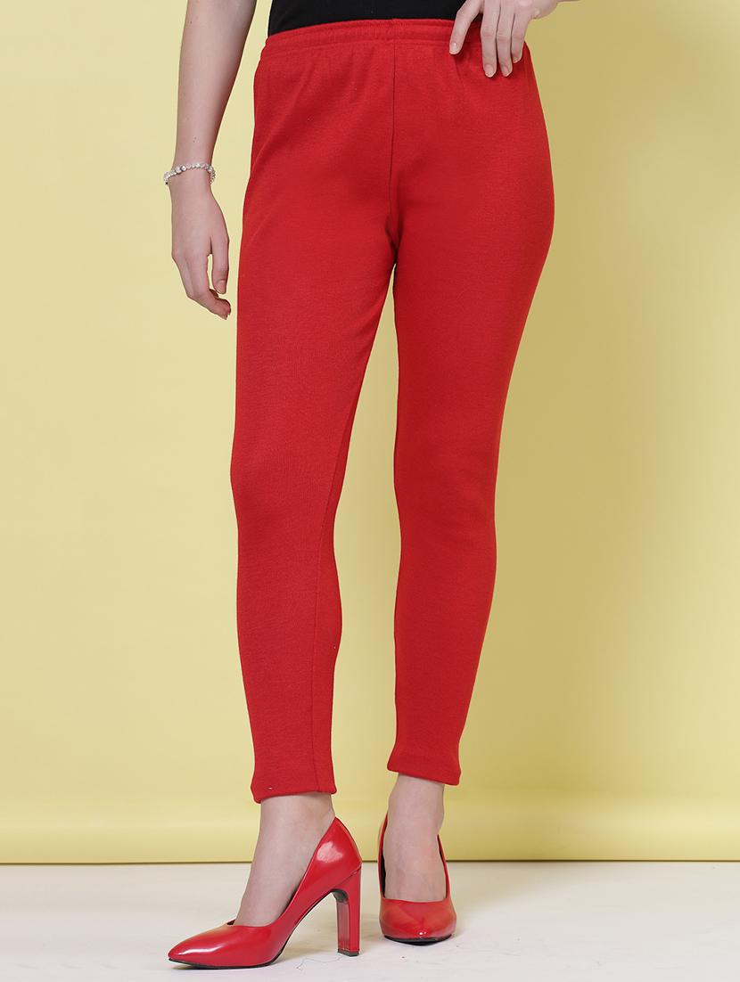 women pack of 2 multicolored solid leggings - 20683312 -  Standard Image - 1