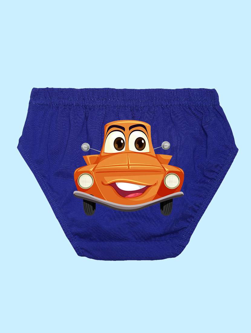pack of 5 printed cotton briefs - 20683340 - Standard Image - 4
