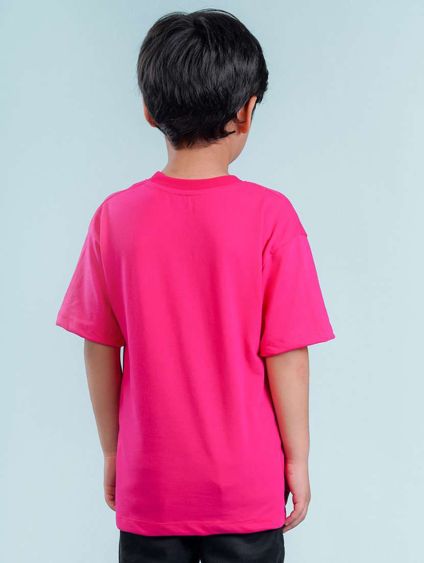 boys round neck short sleeve t-shirt - 20683378 - Standard Image - 1
