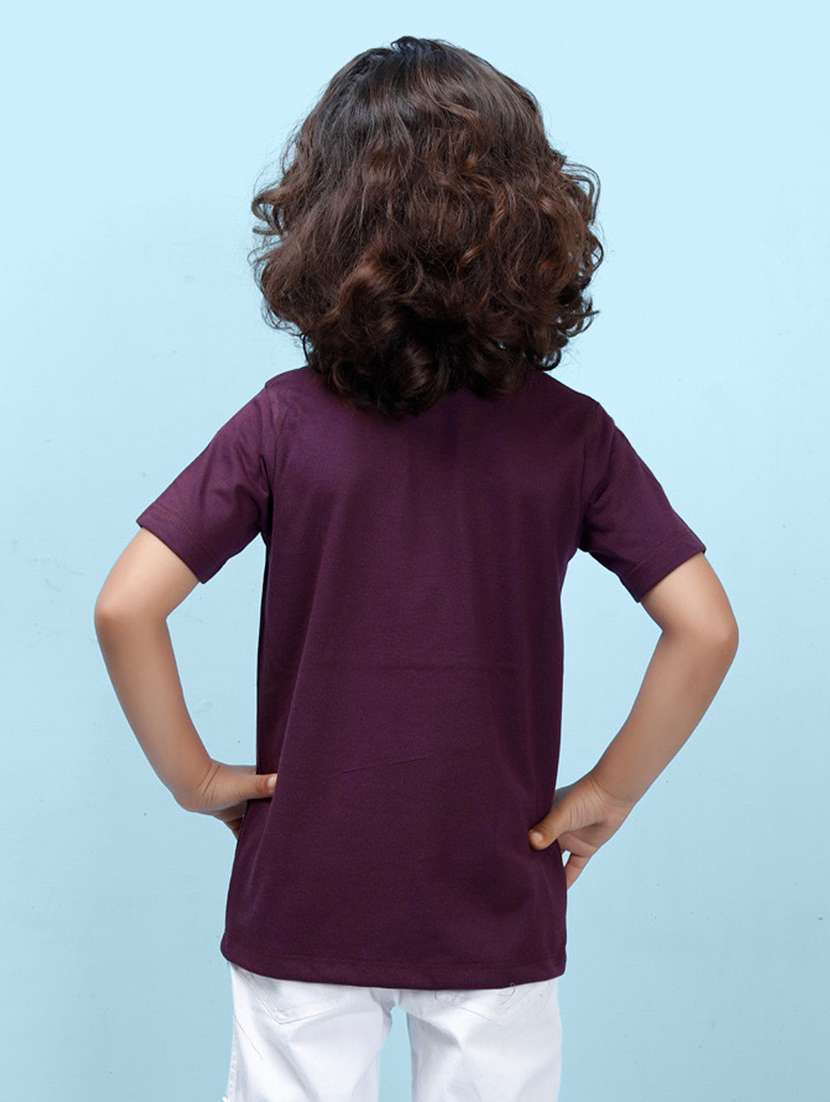boys front print short sleeve t-shirt - 20683557 -  Standard Image - 1