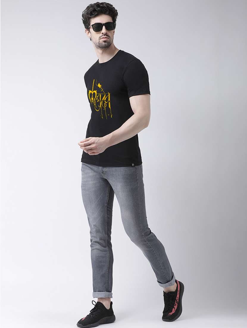men pack of 2 printed t-shirts - 20684250 - Standard Image - 4