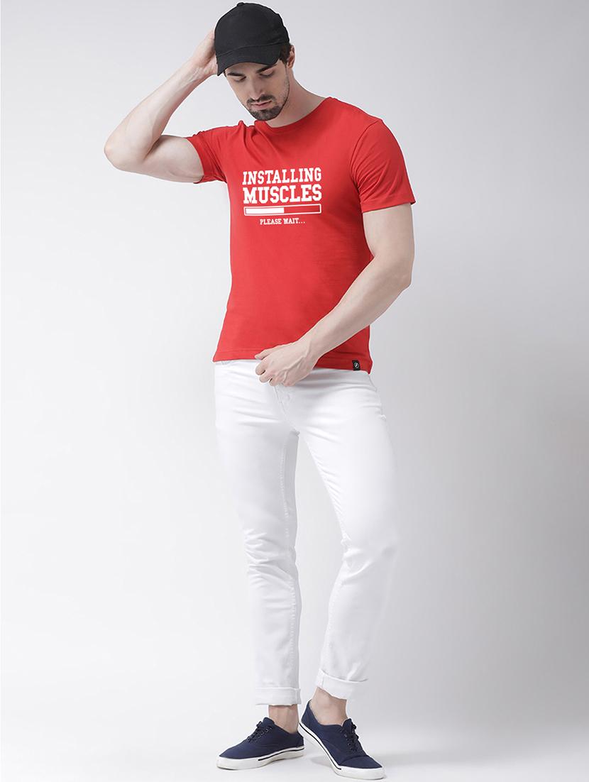 men set of 2 multi colored round neck graphic regular t-shirt - 20684327 - Standard Image - 4