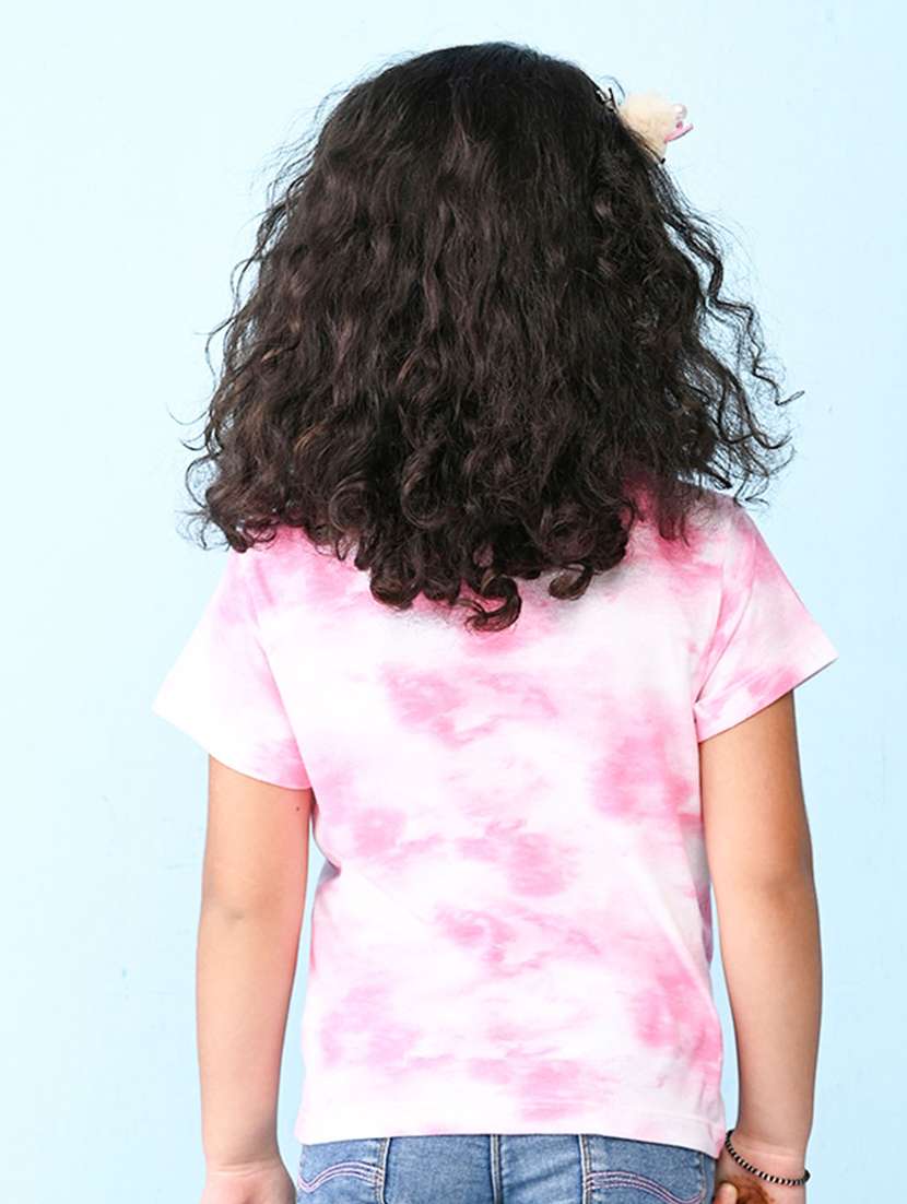 girls round neck short sleeve tee - 20684419 -  Standard Image - 1