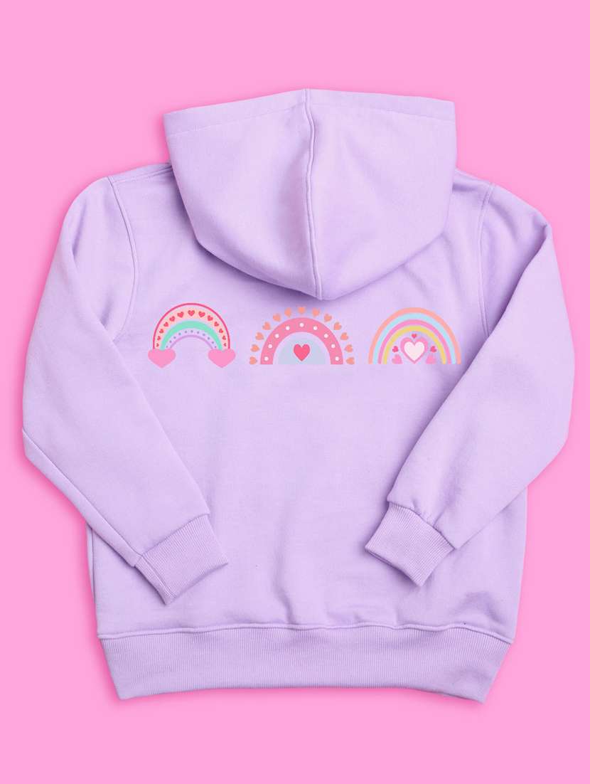 lavender hooded neck sweatshirts - 20684856 -  Standard Image - 1