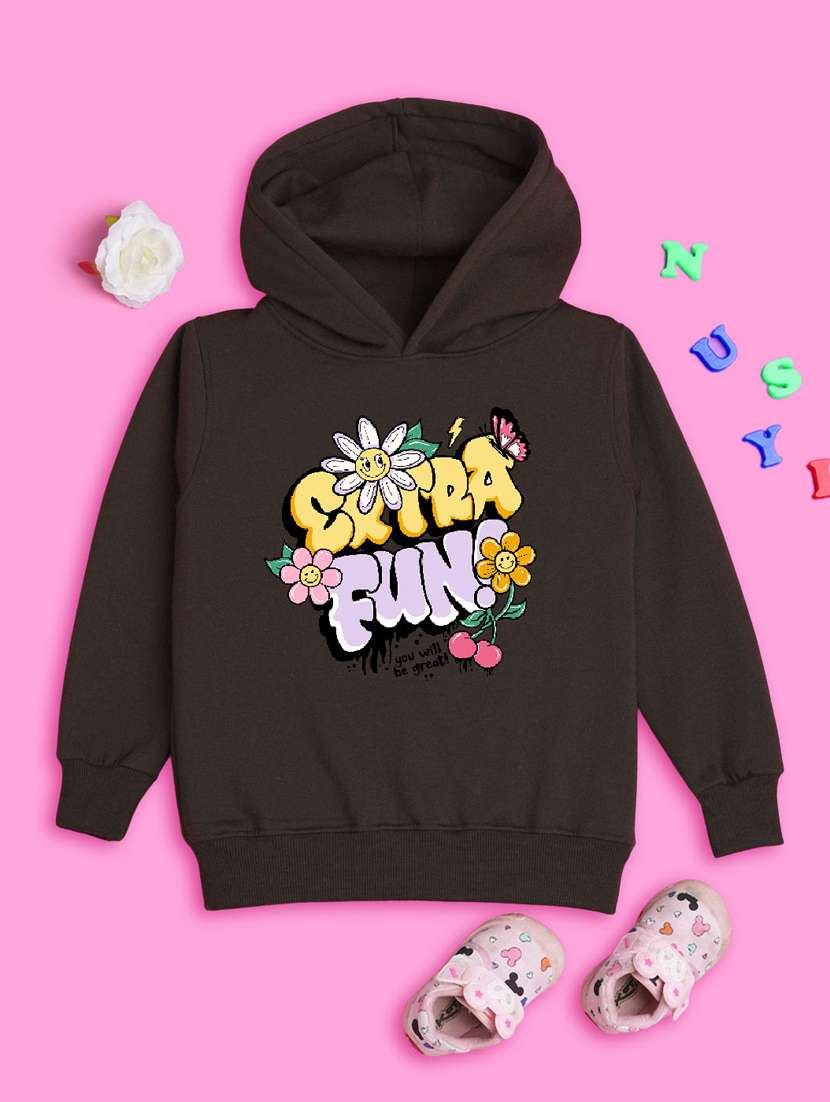 brown hooded neck sweatshirts - 20684878 -  Standard Image - 1