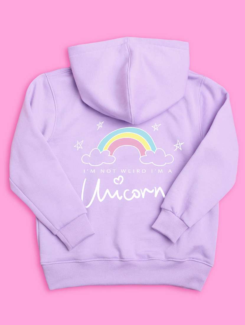 lavender hooded neck sweatshirts - 20684880 -  Standard Image - 1