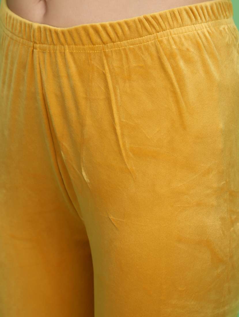 women solid full length legging - 20685868 -  Standard Image - 4