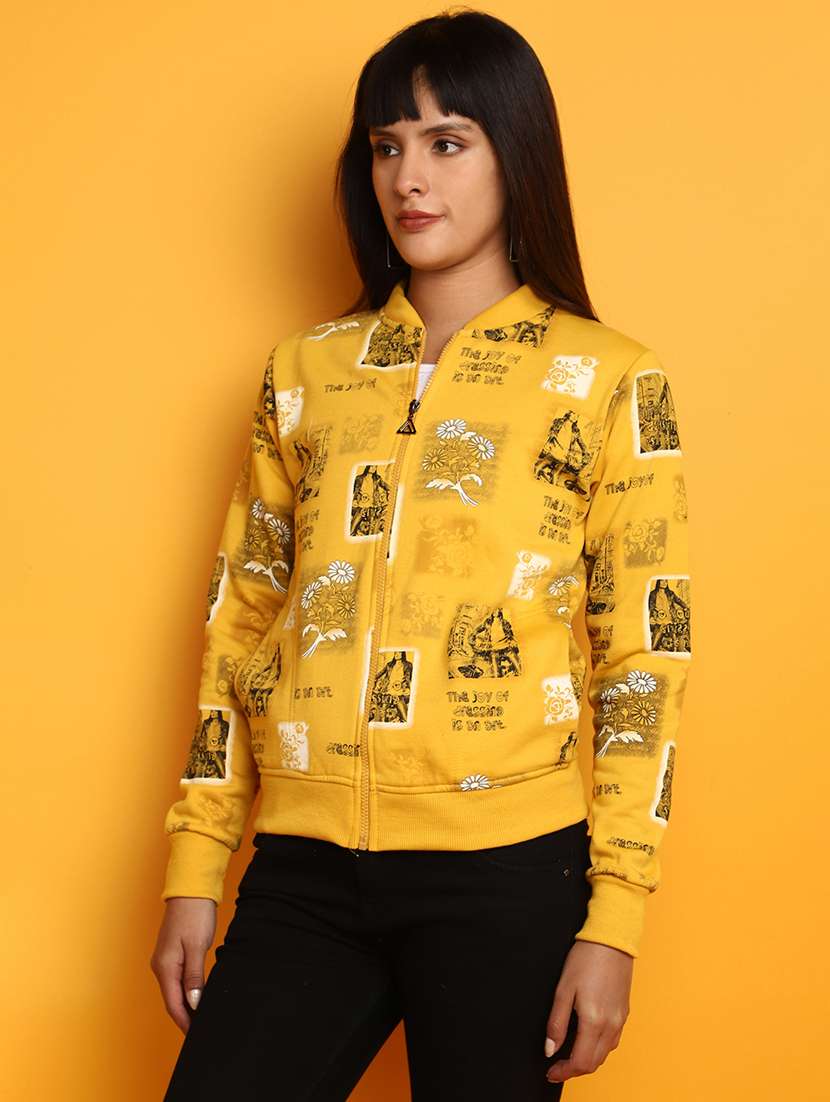 women all over print  long sleeve sweatshirt - 20686418 -  Standard Image - 1