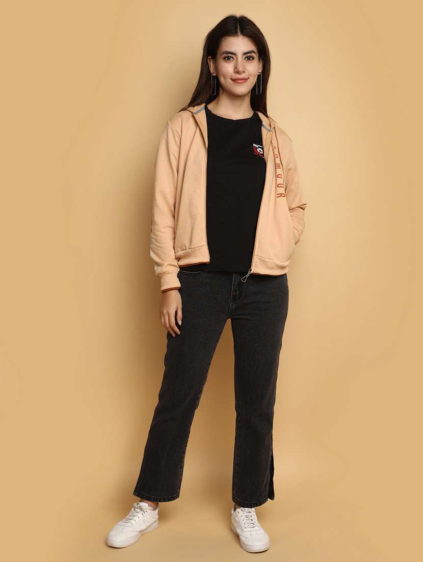 women placement print long sleeve sweatshirt - 20686423 -  Standard Image - 4