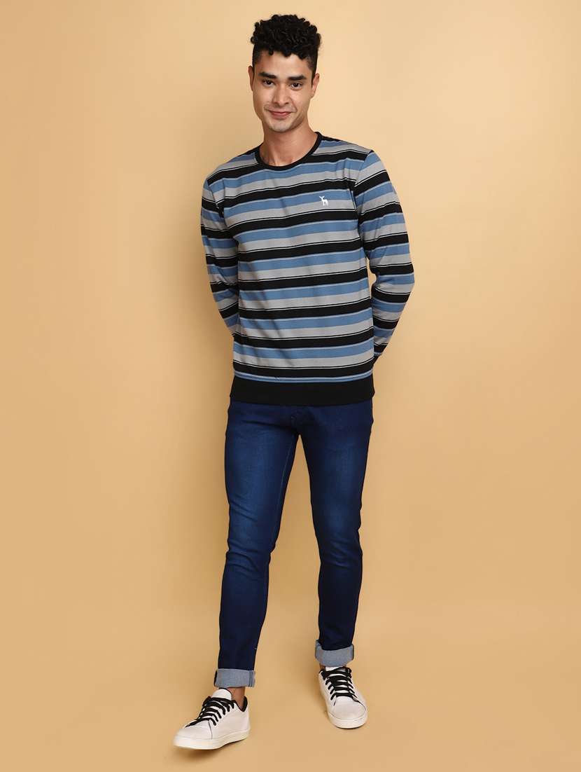 men all over print long sleeves sweatshirt - 20686651 - Standard Image - 4