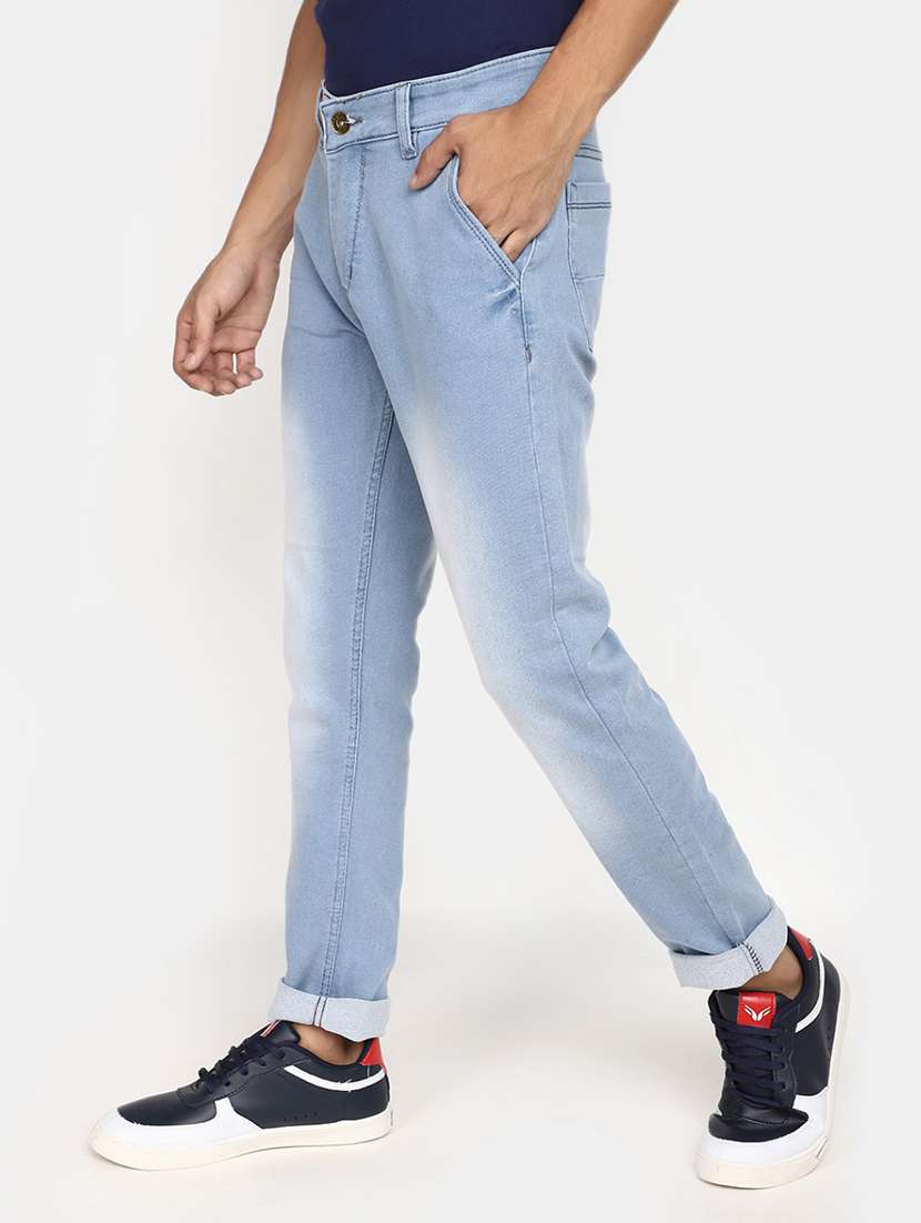 mens slim fit plain jeans - 20686877 -  Standard Image - 1