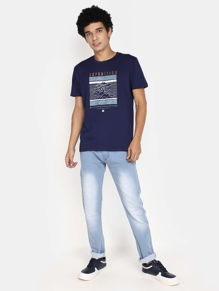 mens slim fit plain jeans - 20686877 -  Standard Image - 4