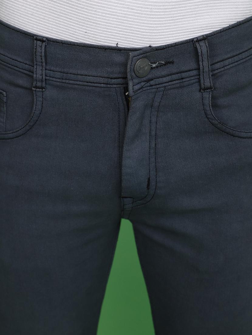 mens slim fit plain jeans - 20686878 - Standard Image - 4
