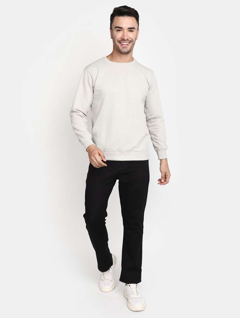 Mens Straight Fit Plain Jeans - 20686919 -  Standard Image - 4