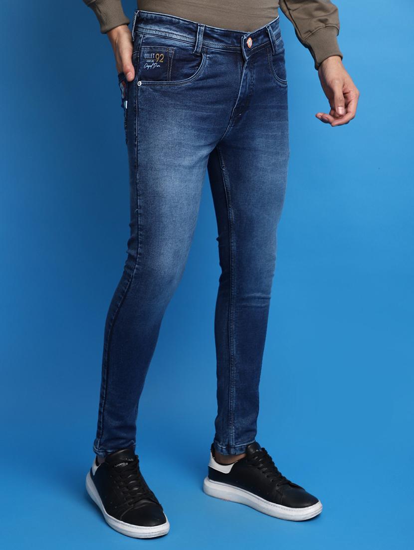 mens slim fit plain jeans - 20686922 - Standard Image - 1