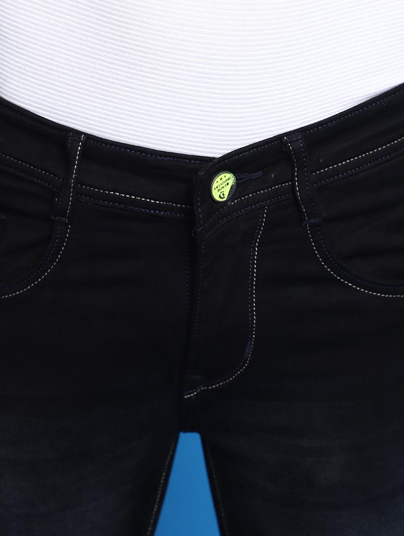 mens slim fit plain jeans - 20686923 - Standard Image - 4