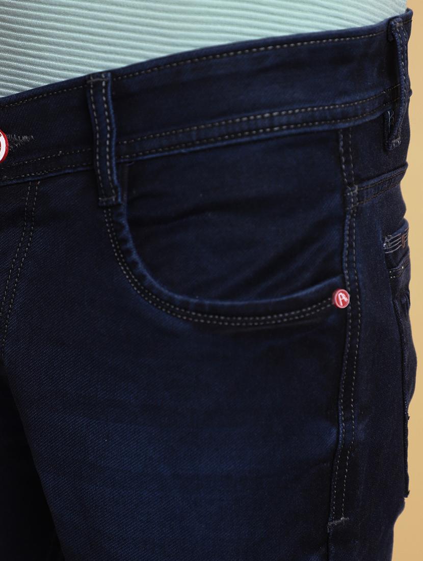 men solid mid rise jeans - 20686925 - Standard Image - 4