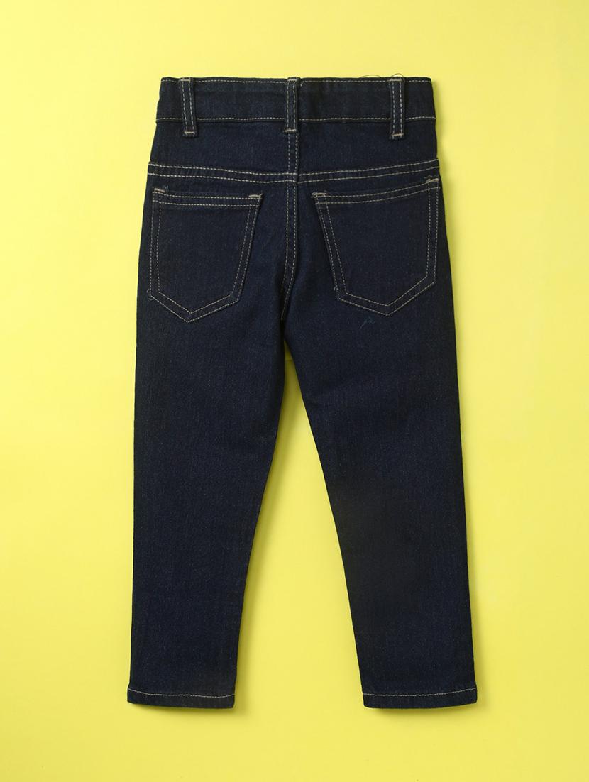 boy's plain skinny fit jeans - 20686948 - Standard Image - 1