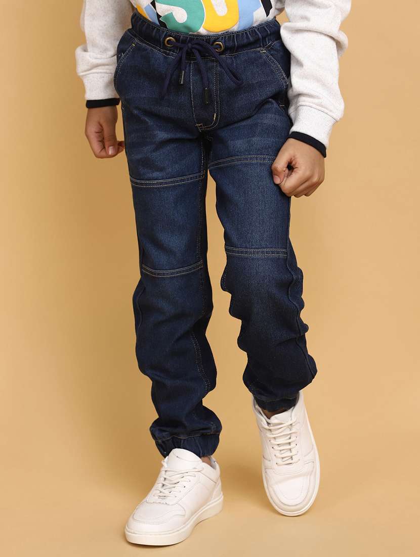 boy's plain slim fit jeans