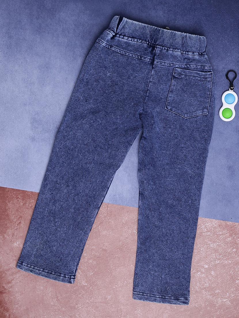 boy's plain slim fit jeans - 20686998 - Standard Image - 1