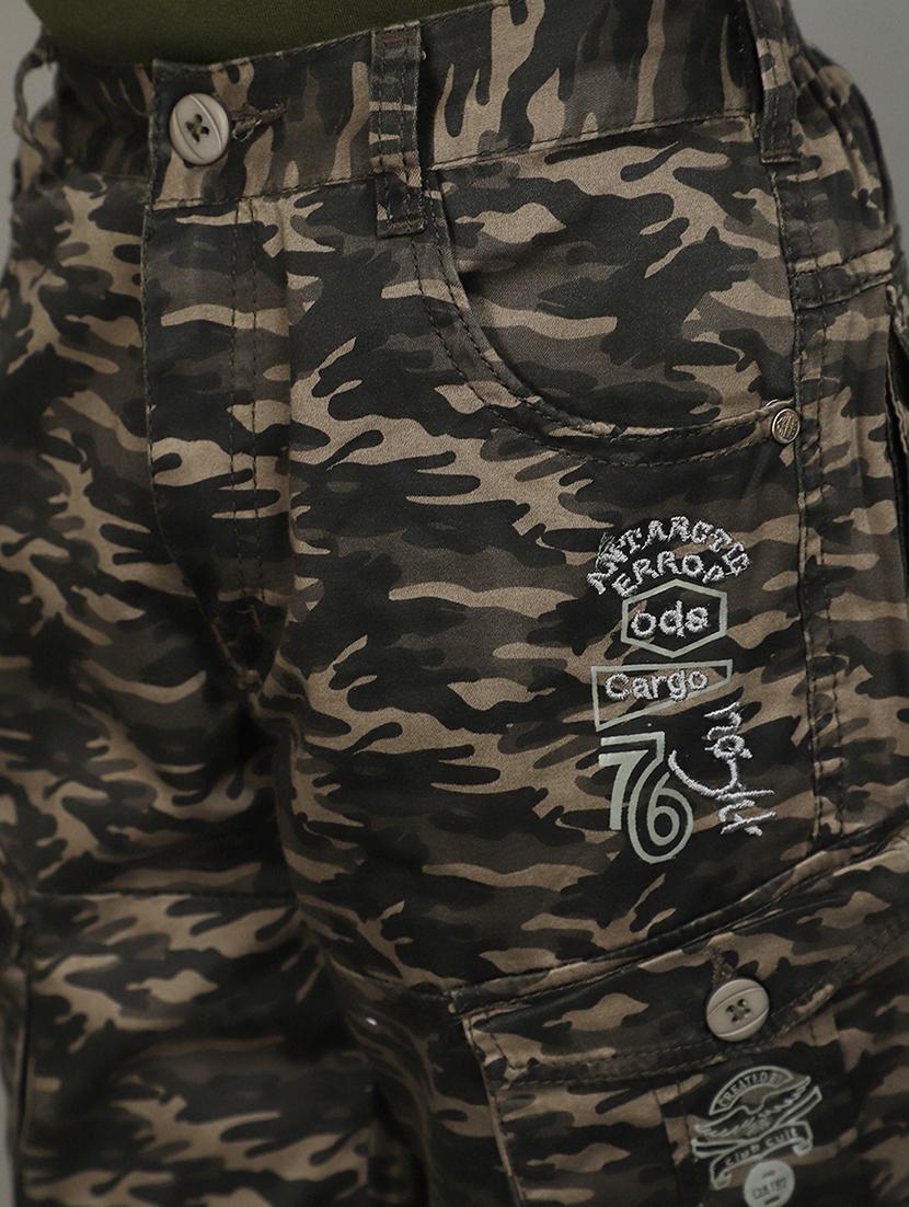 boys mid rise camouflage joggers - 20687056 - Standard Image - 4