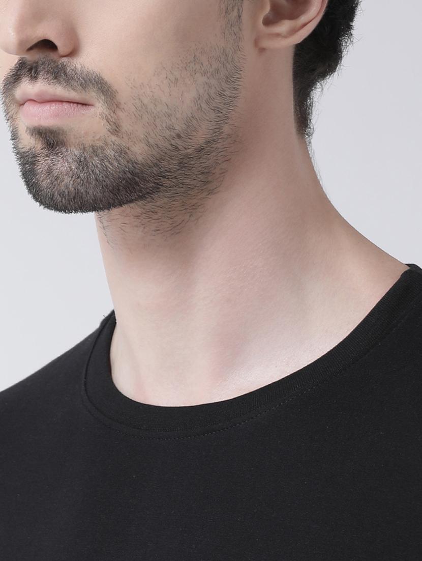 men round neck chest print t-shirt - 20687080 - Standard Image - 4