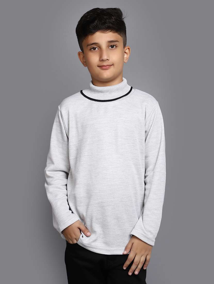 boy long sleeves sweater