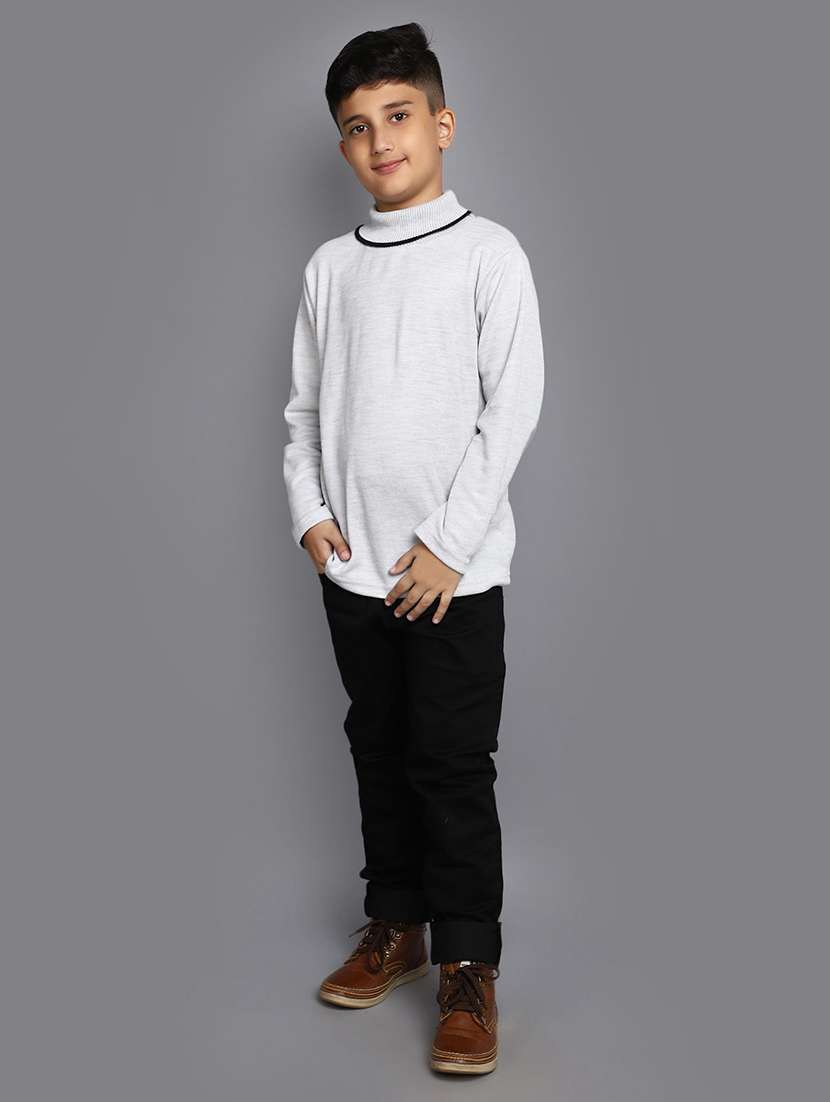 boy long sleeves sweater - 20687117 -  Standard Image - 4