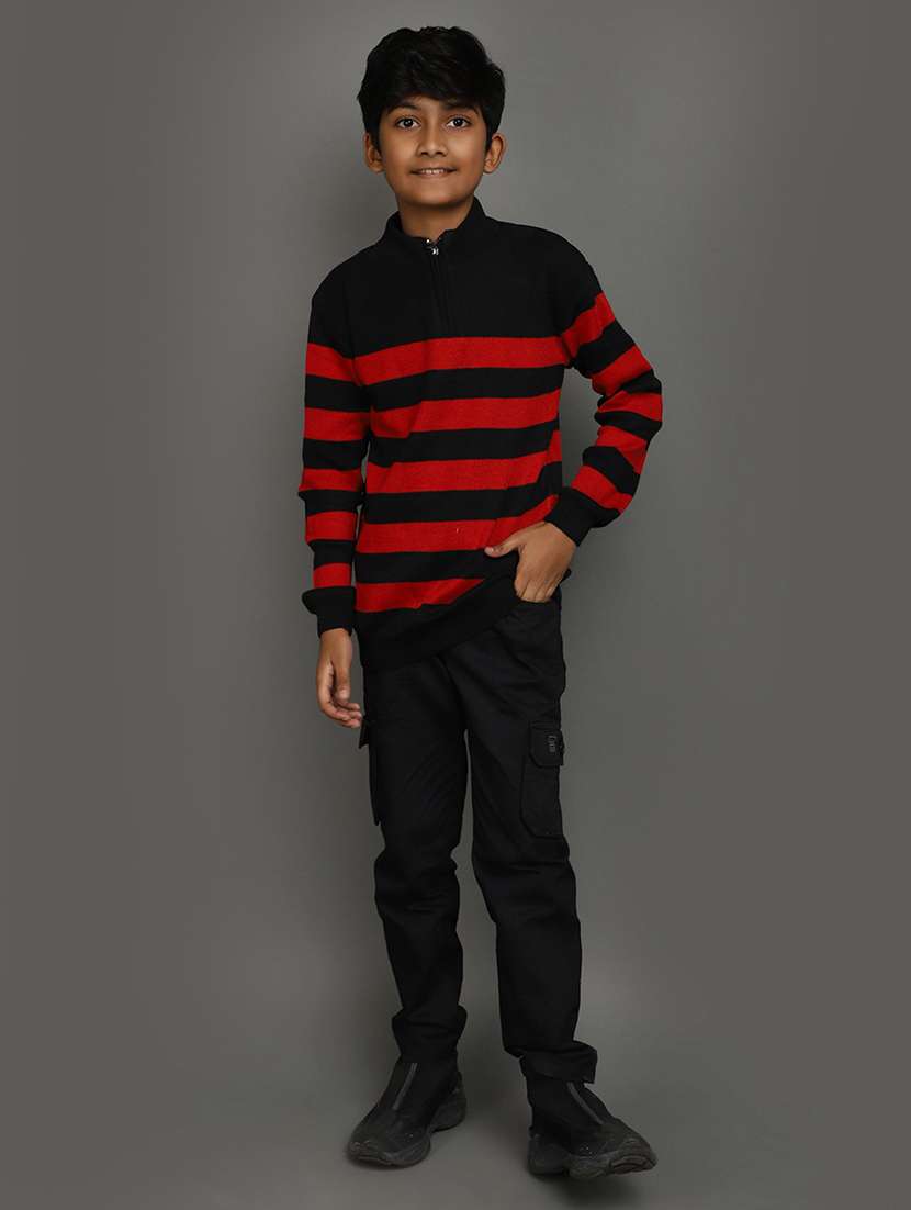 boy long sleeves sweater - 20687126 - Standard Image - 4
