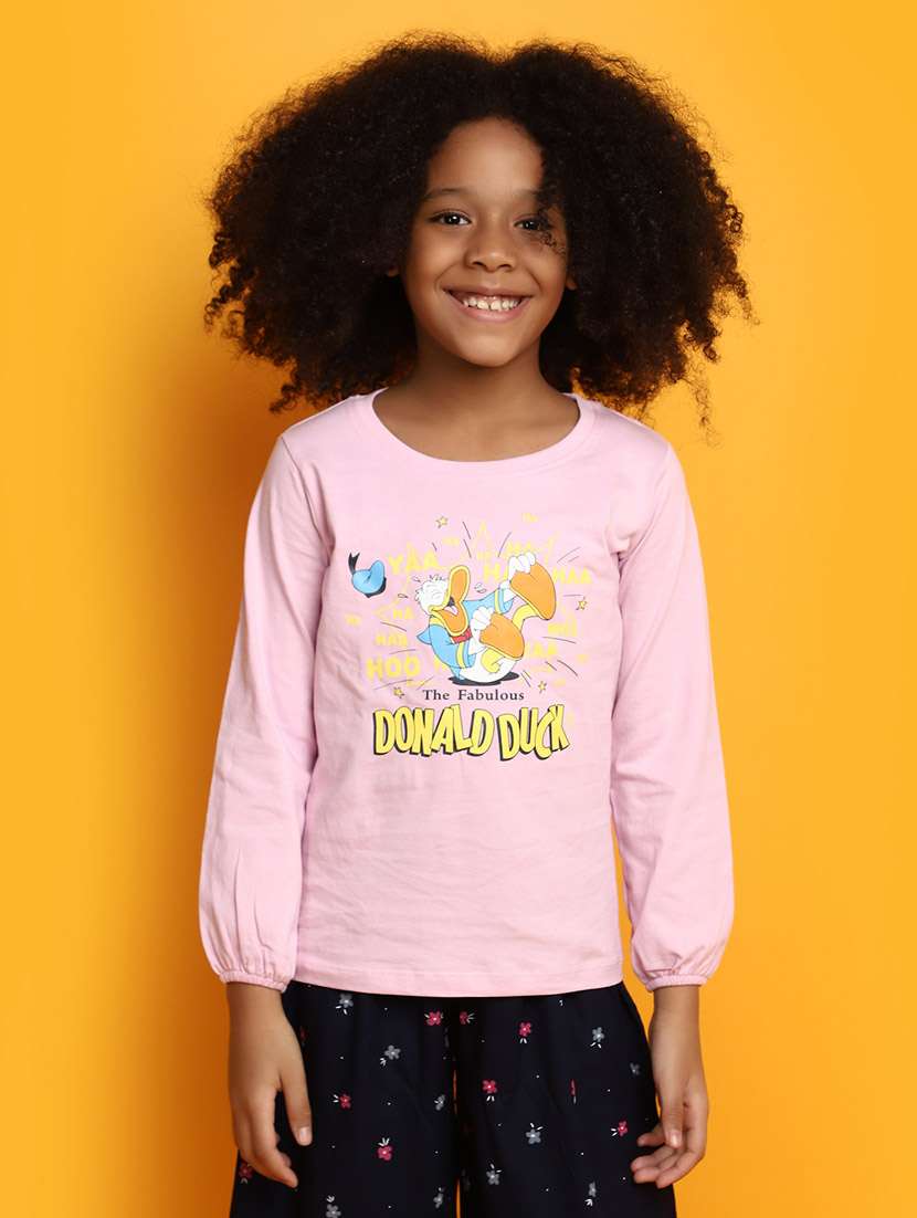 rosewater graphic print round neck tees