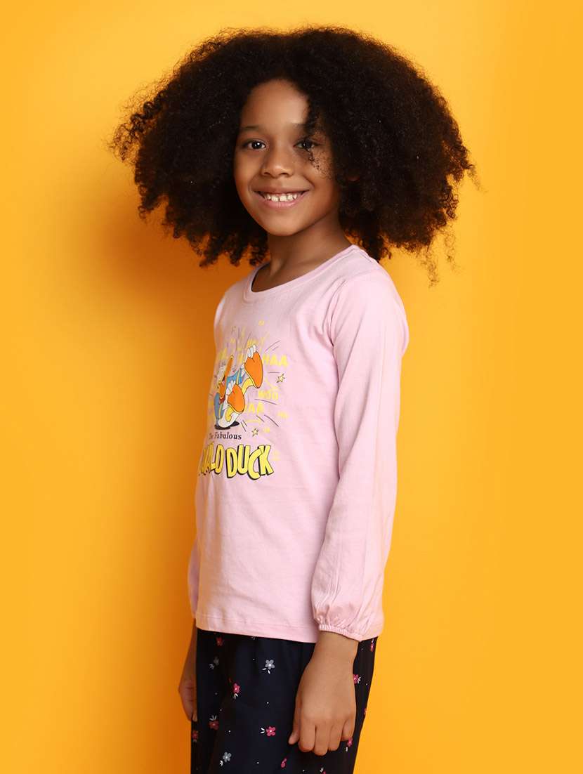 rosewater graphic print round neck tees - 20687452 -  Standard Image - 1