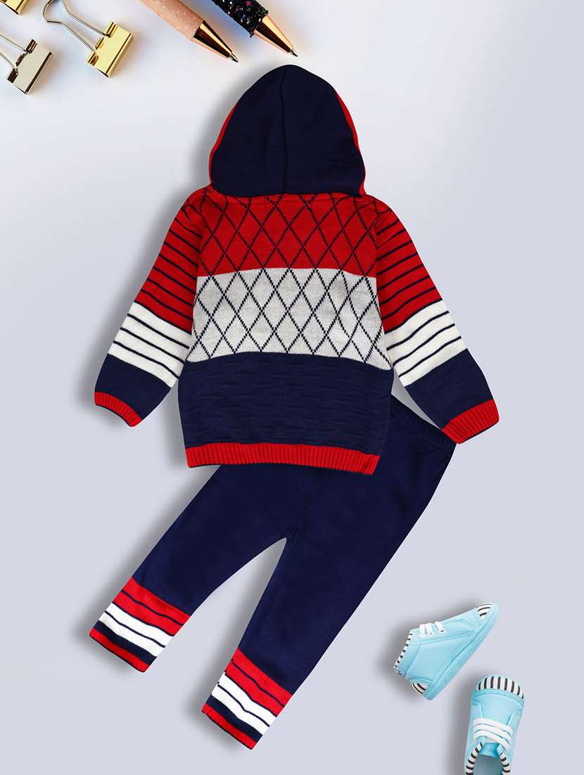 kids wool blend full lenght twin set - 20687552 - Standard Image - 1