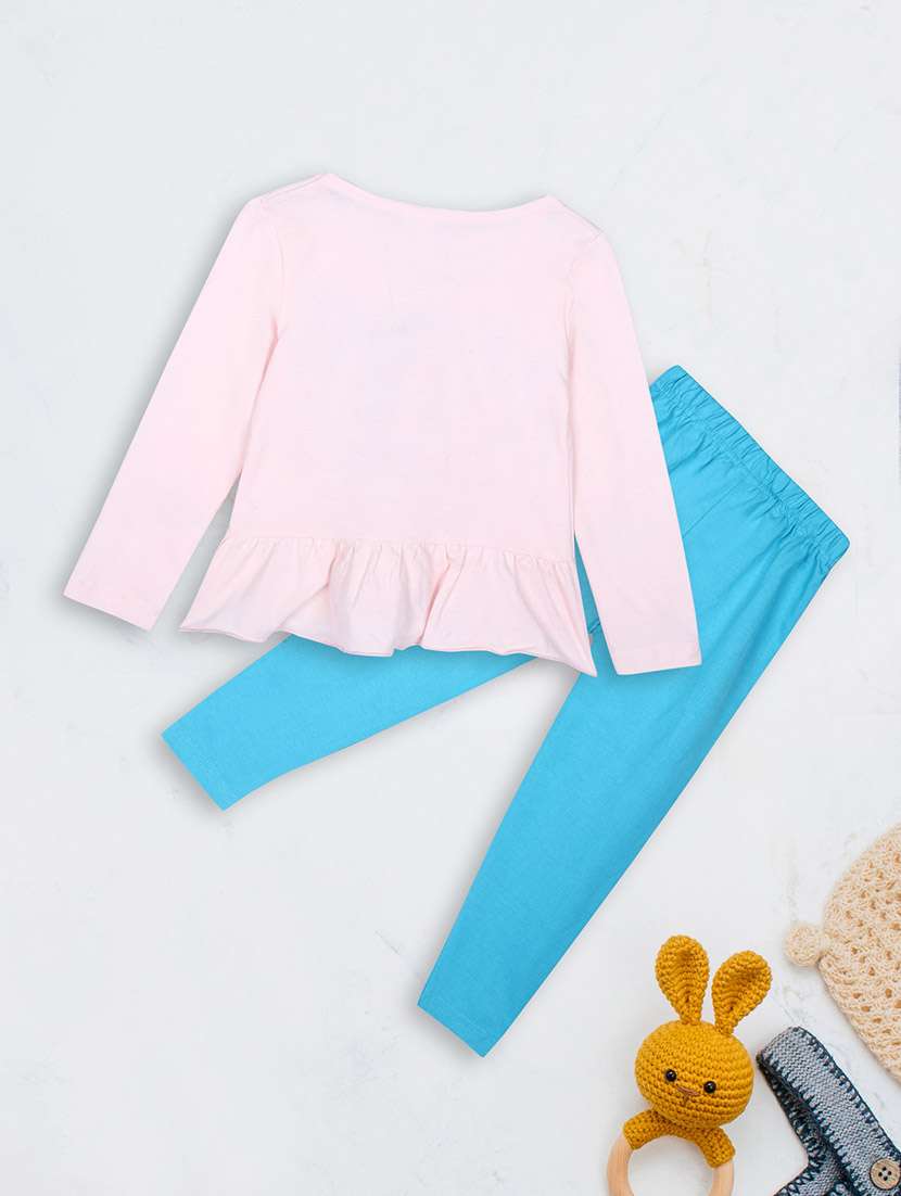 girls quirky full lenght twin set - 20687588 - Standard Image - 1