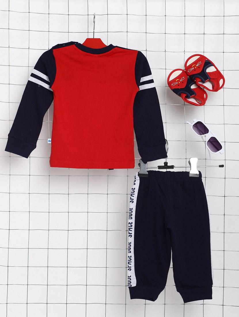 kids long sleeve full lenght twin set - 20687629 - Standard Image - 1