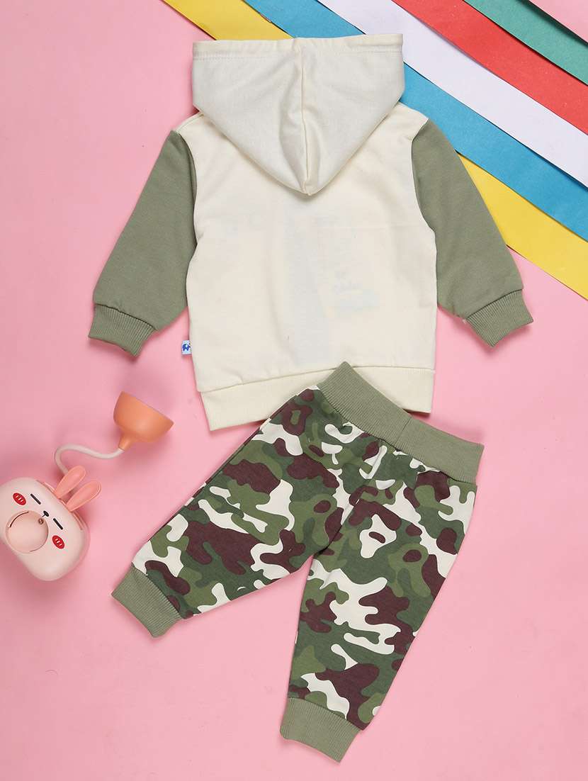 kids woolen full lenght twin set - 20687703 -  Standard Image - 1