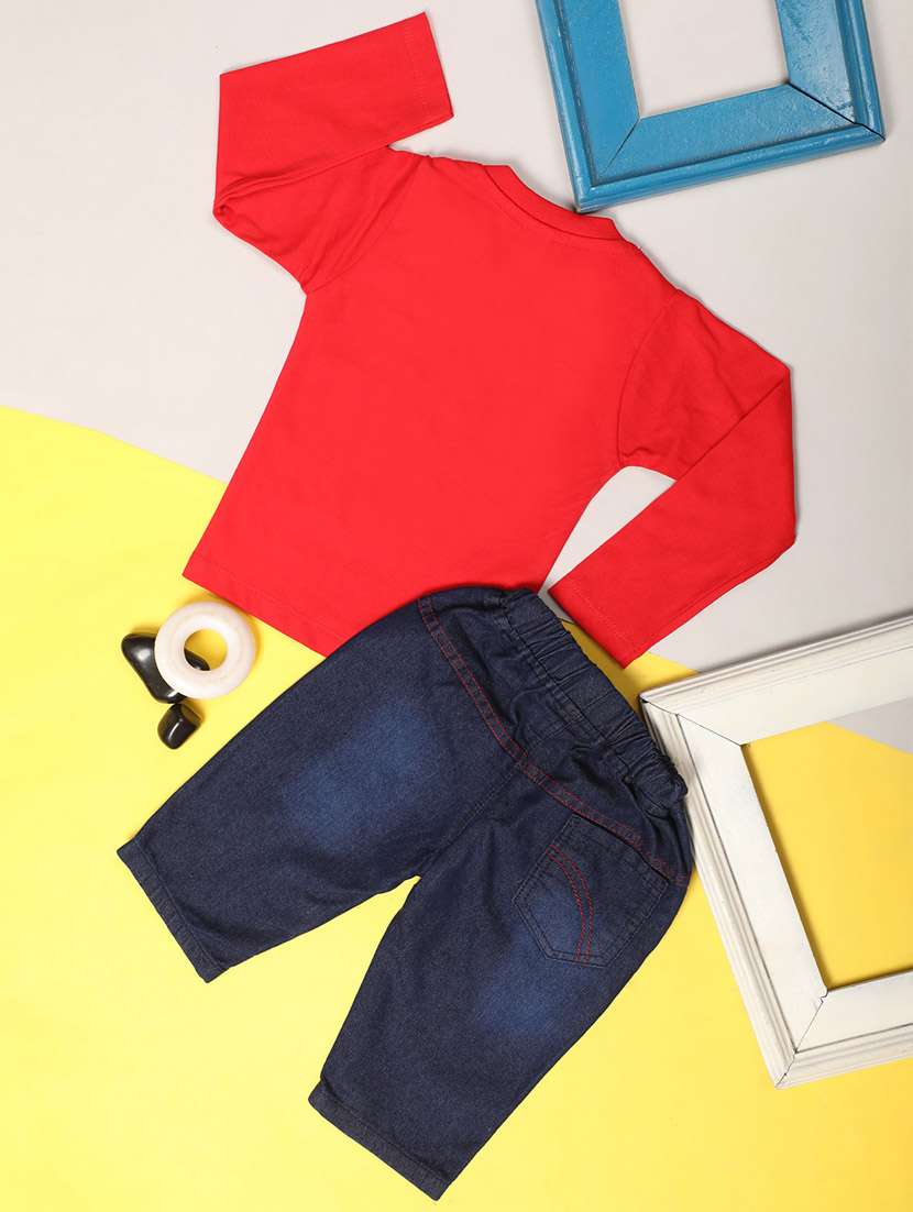 kids printed full lenght twin set - 20687705 -  Standard Image - 1