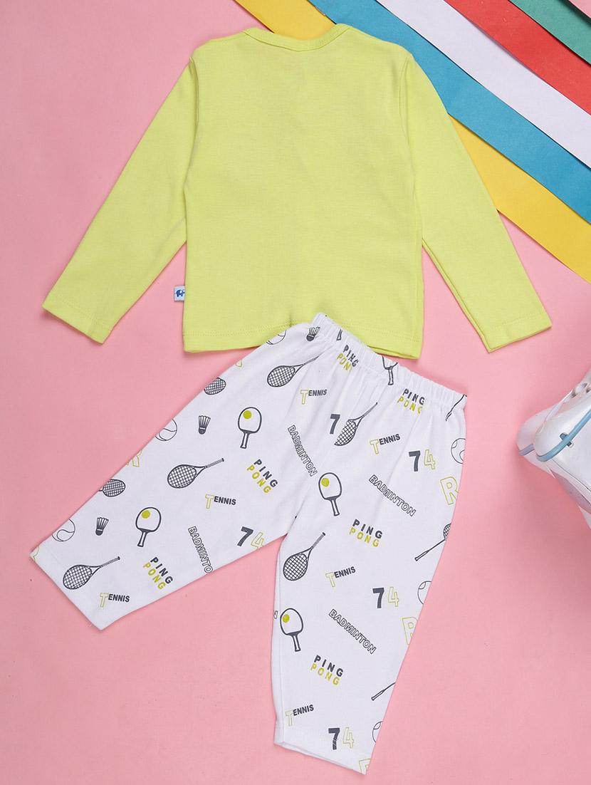 kids quirky print full lenght twin set - 20687706 -  Standard Image - 1
