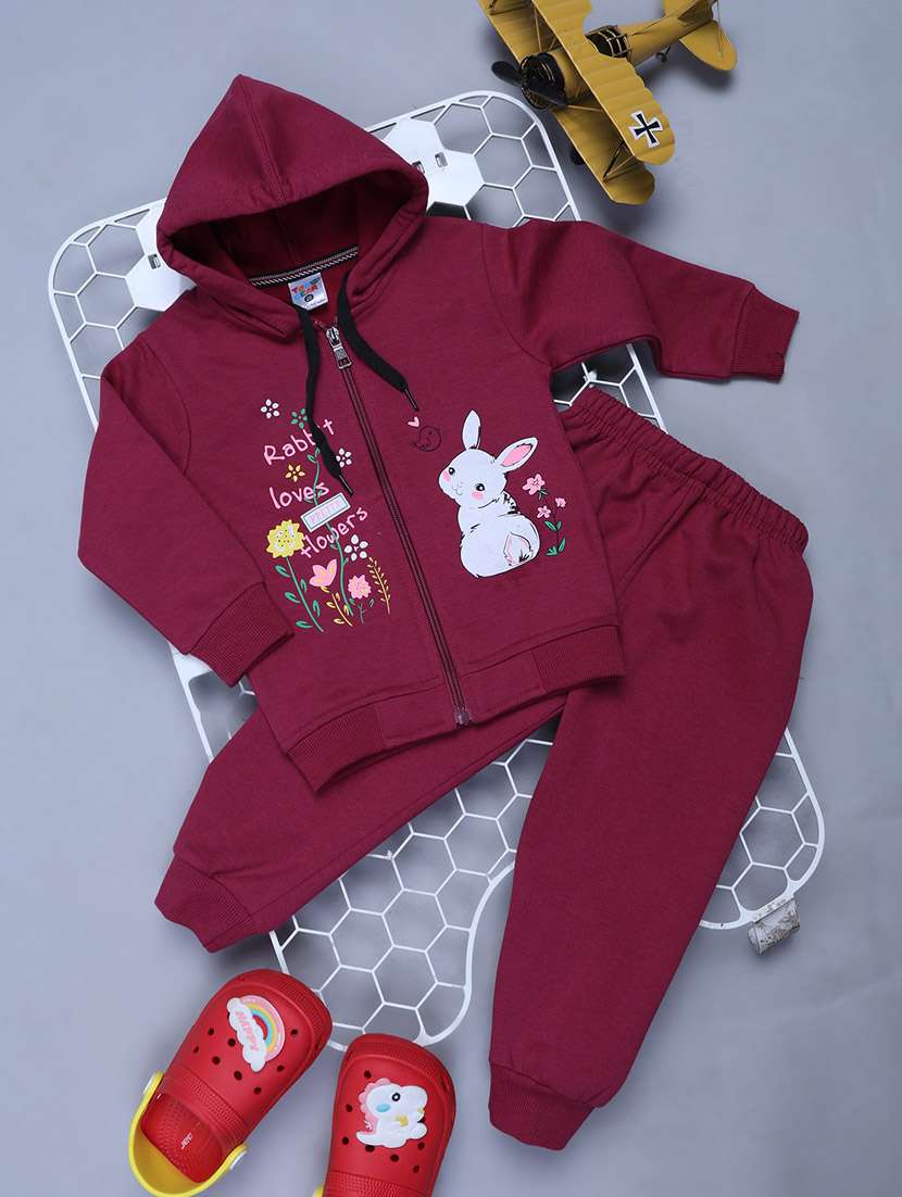 kids woolen full lenght twin set