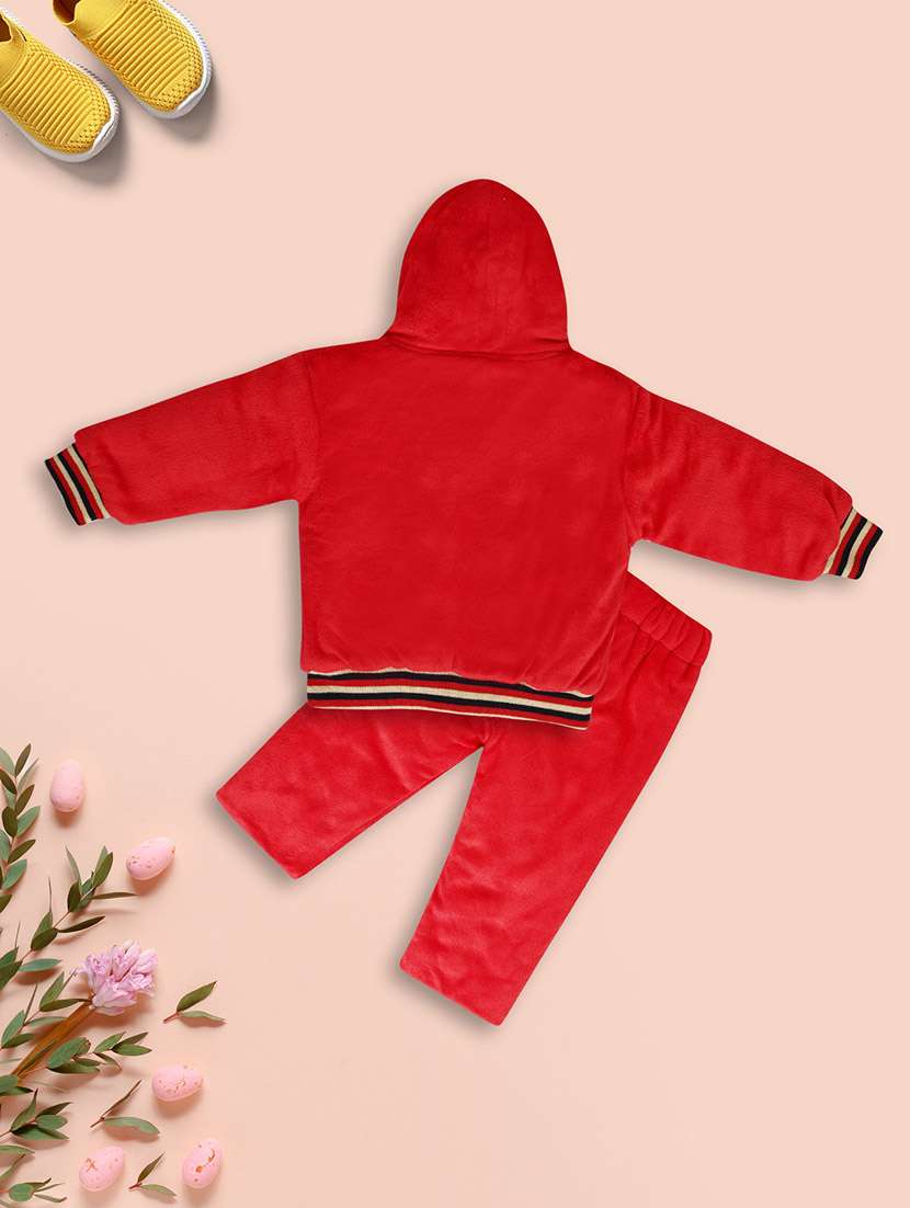 kids woolen full lenght twin set - 20687729 -  Standard Image - 1