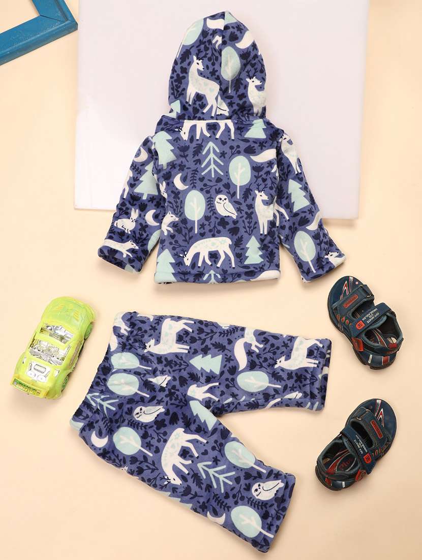 kids wool blend full lenght twin set - 20687883 -  Standard Image - 1