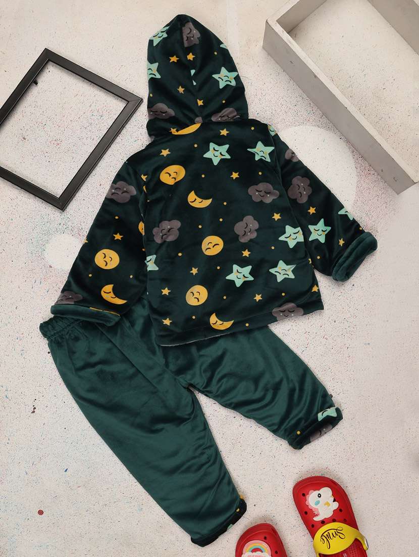 kids wool blend full lenght twin set - 20687904 -  Standard Image - 1