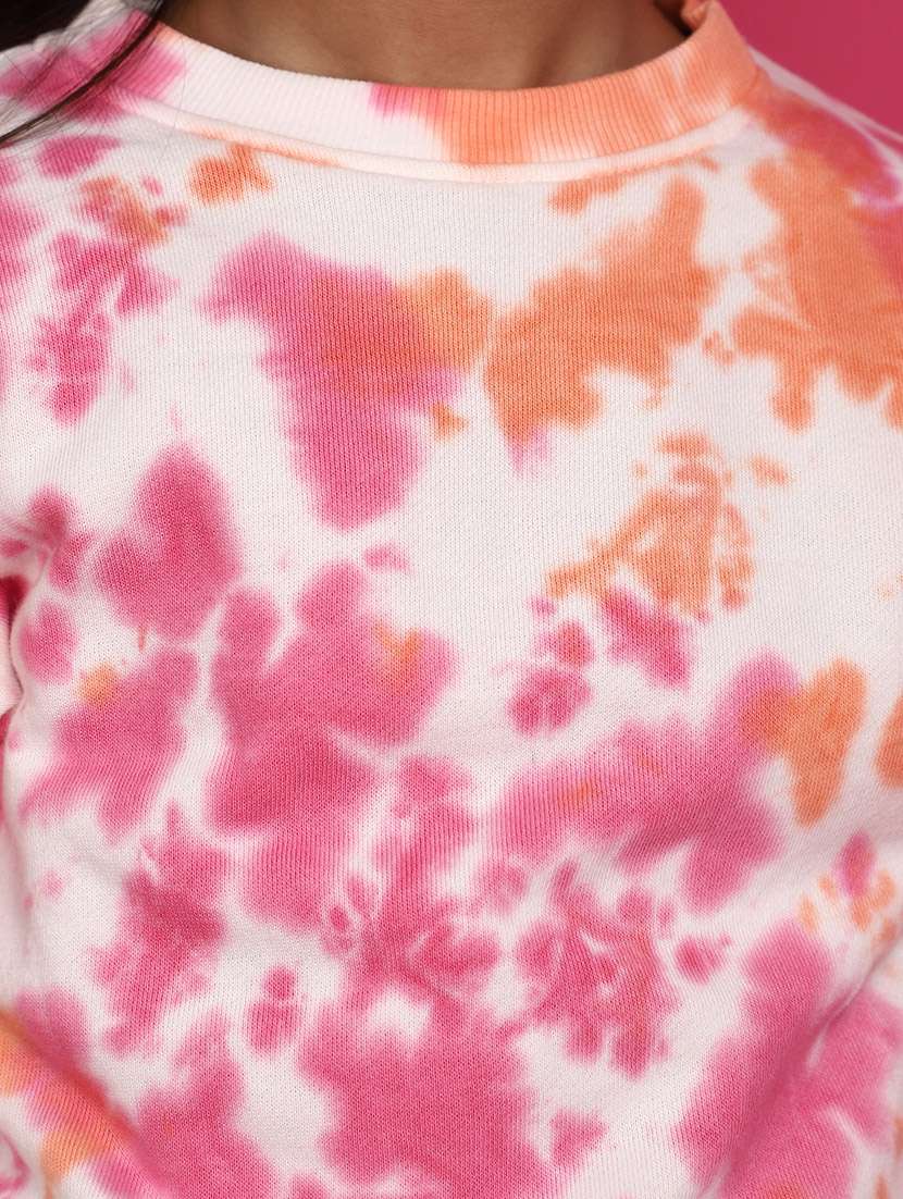 girls tie & dye full lenght twin set - 20687911 -  Standard Image - 4