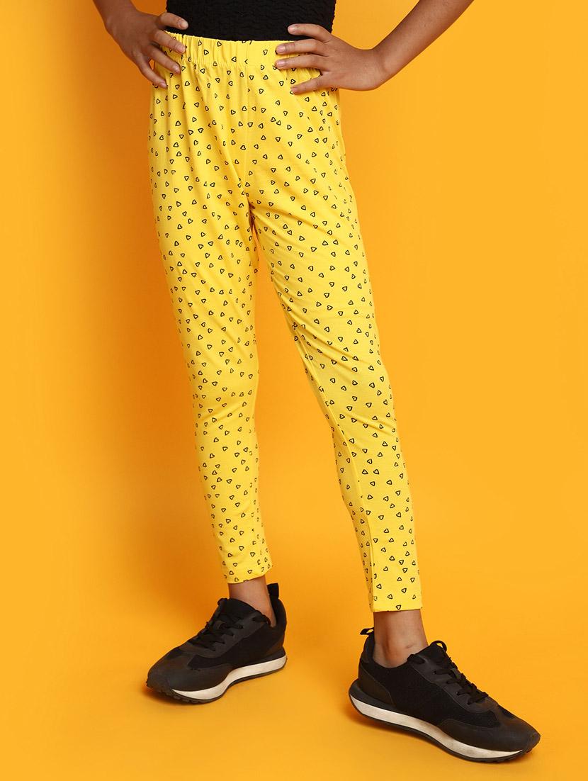 yellow printed legging - 20687960 - Zoom Image - 0