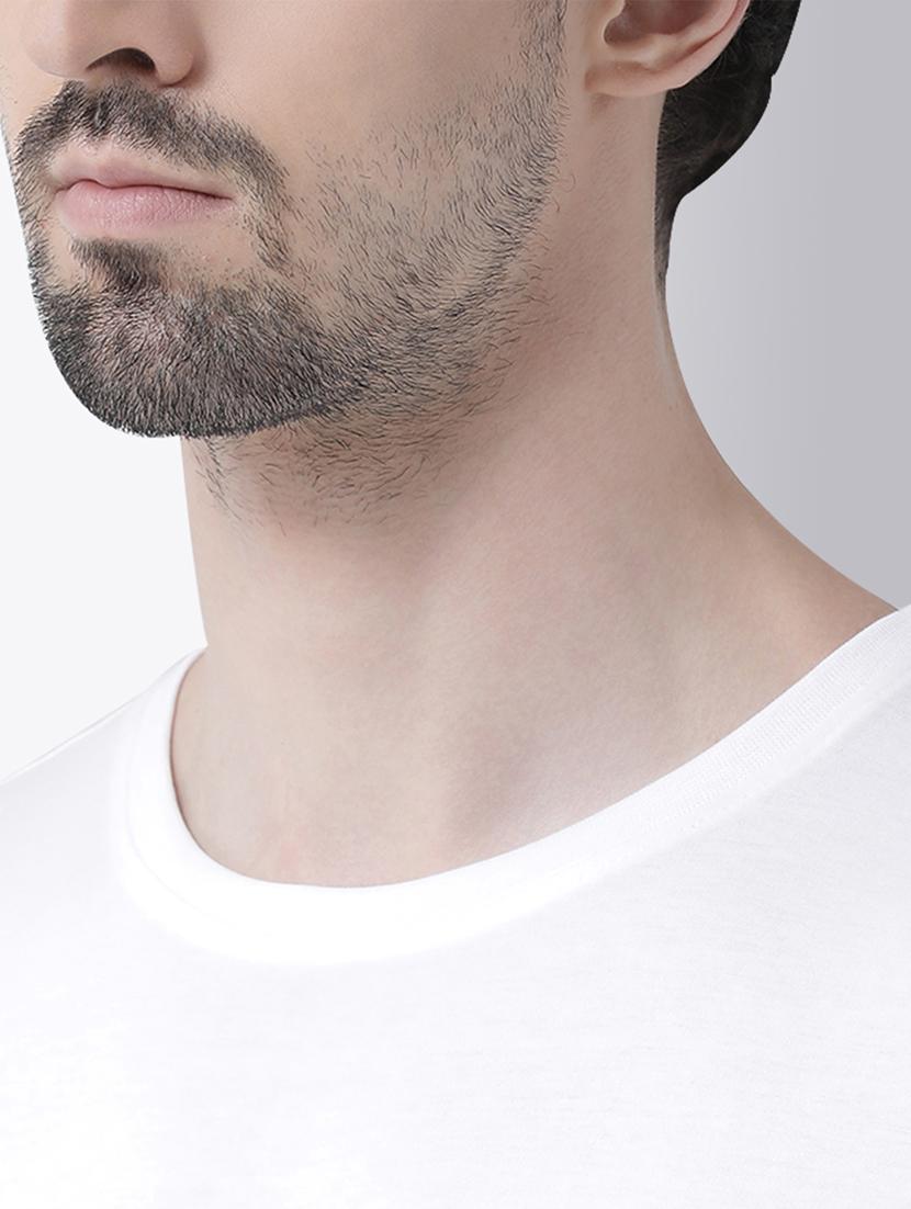 men round neck chest print t-shirt - 20688103 - Standard Image - 4