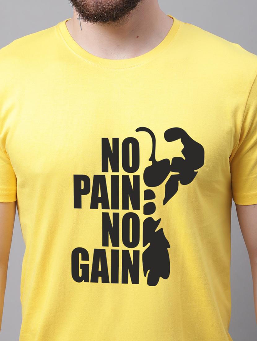 men front print short sleeve t-shirt - 20688111 - Standard Image - 4